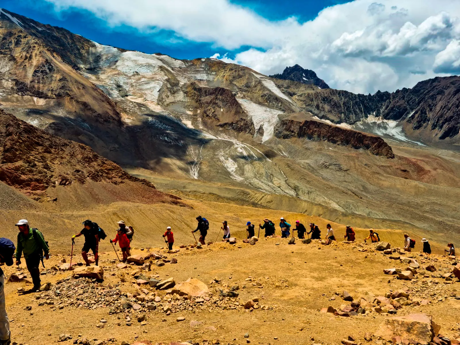 Expedición TUITI Trekking en la Cordillera de los Andes, Mendoza